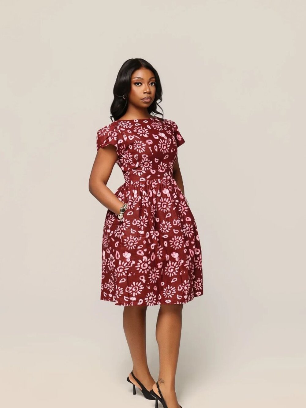 Ray Darten Kalu African Print Dress